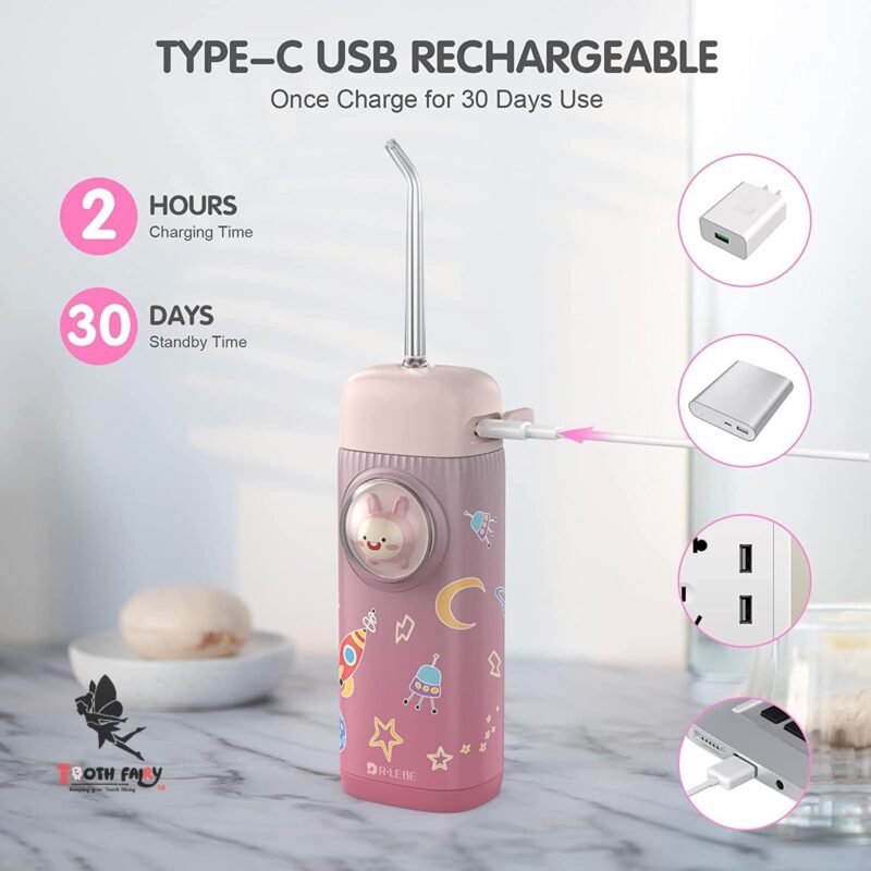 Cordless Water Flosser For Kids - Image 6